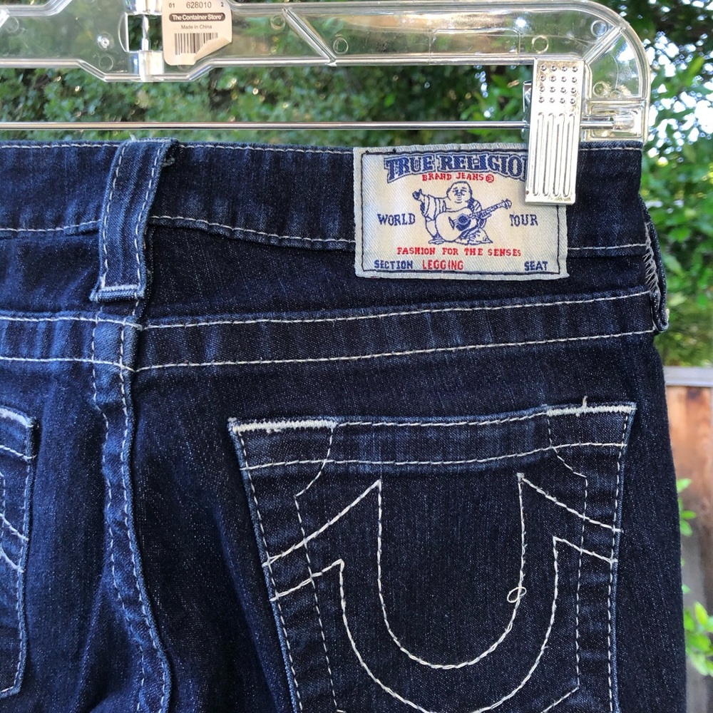 True Religion skinny jeans, like new, size 25 - Picture 3 of 3